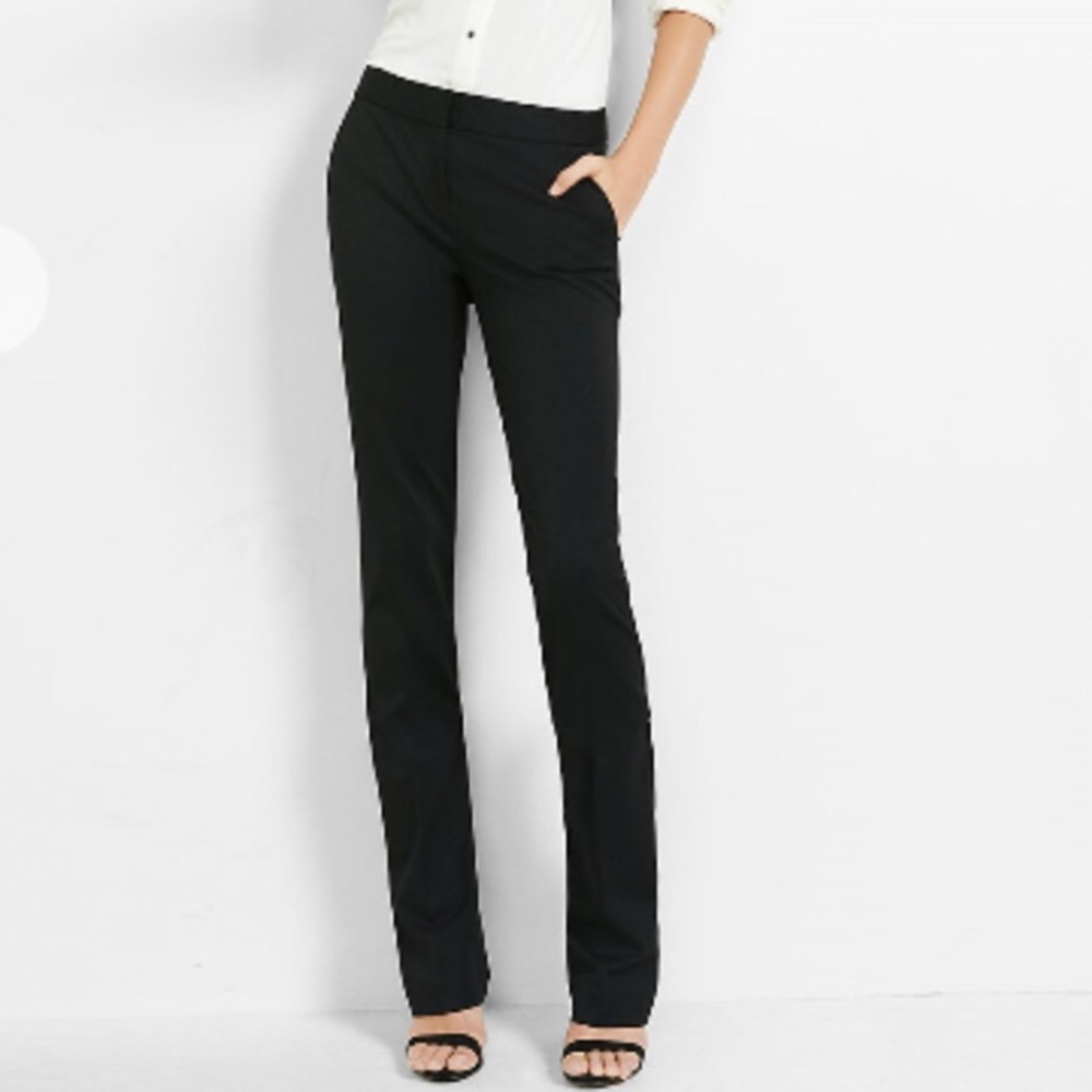 2 pairs of Express barley boot columnist pants